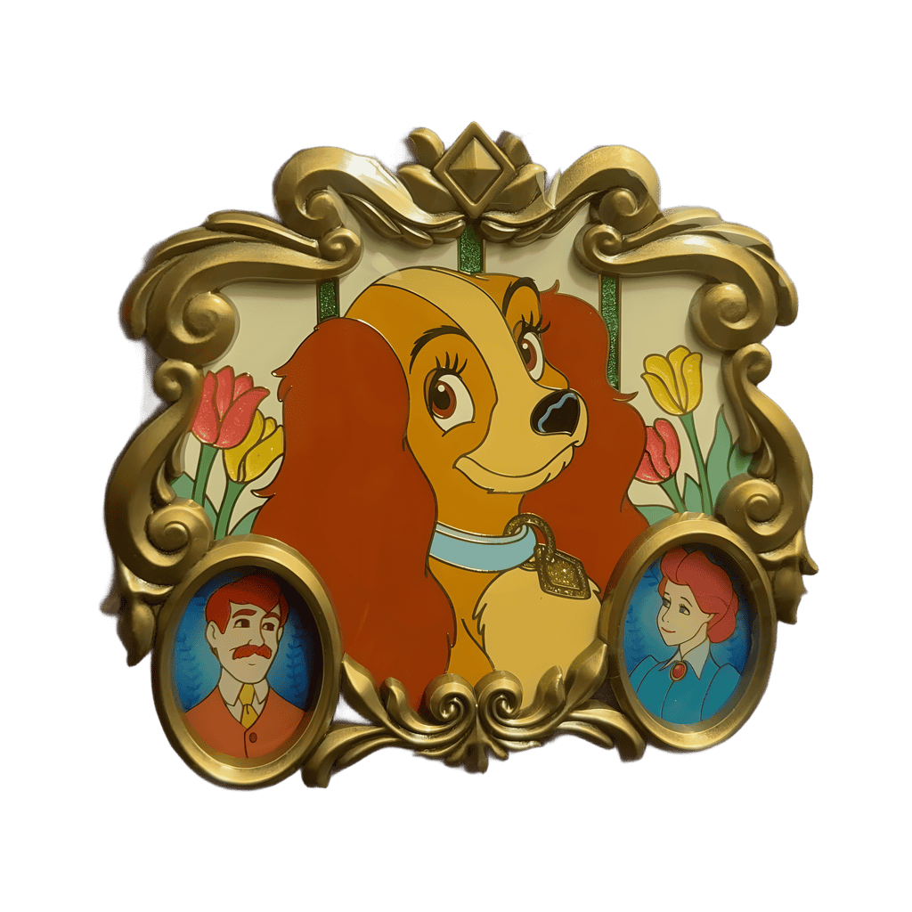 WDI Lady and the Tramp 70th Anniversary Lady Disney pin