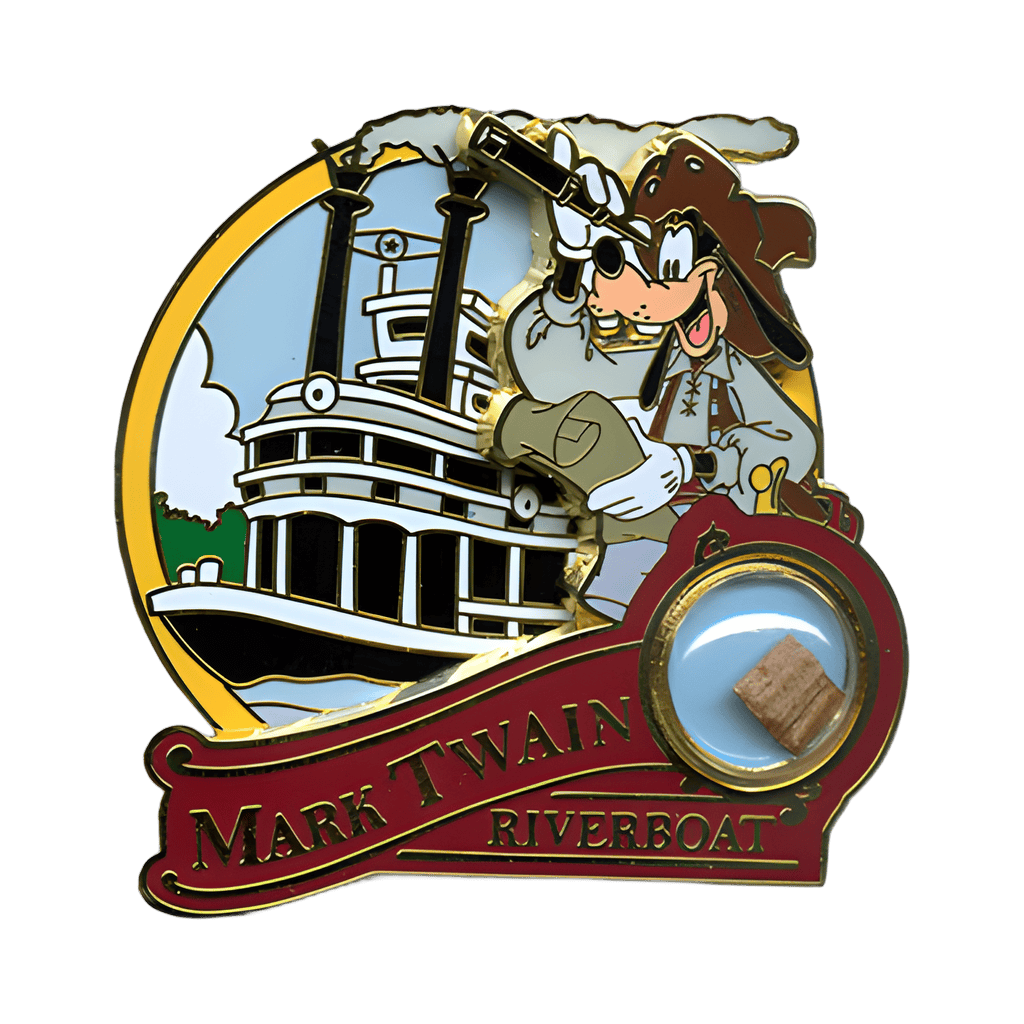 Mark Twain Riverboat Disney pin