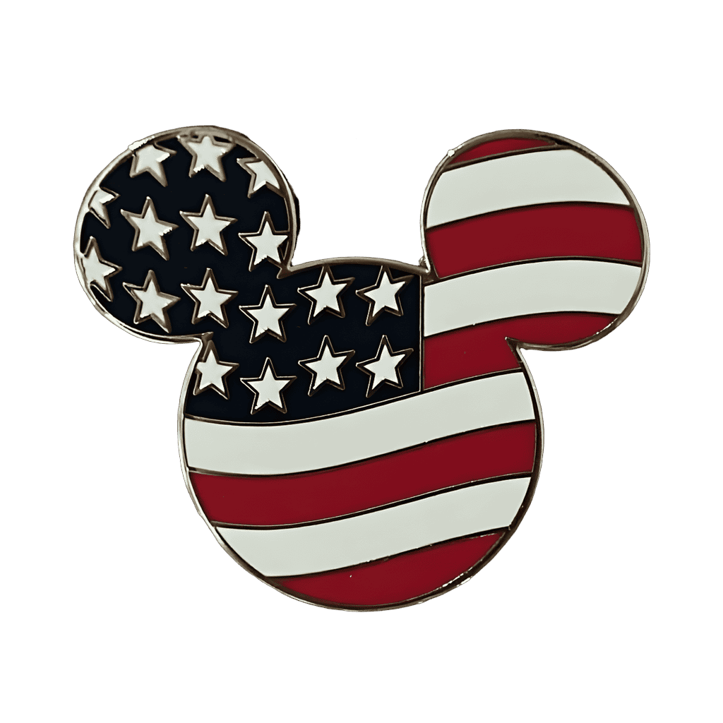 American Flag - Patriotic Disney pin