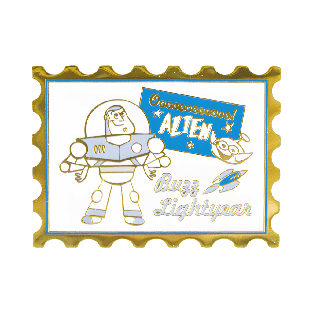 Buzz Lightyear Stamp Disney pin