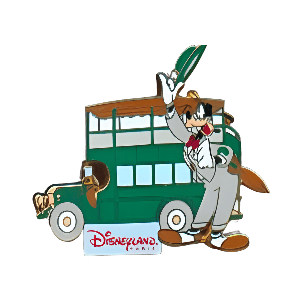 Goofy at Main Street Tramway Disney pin