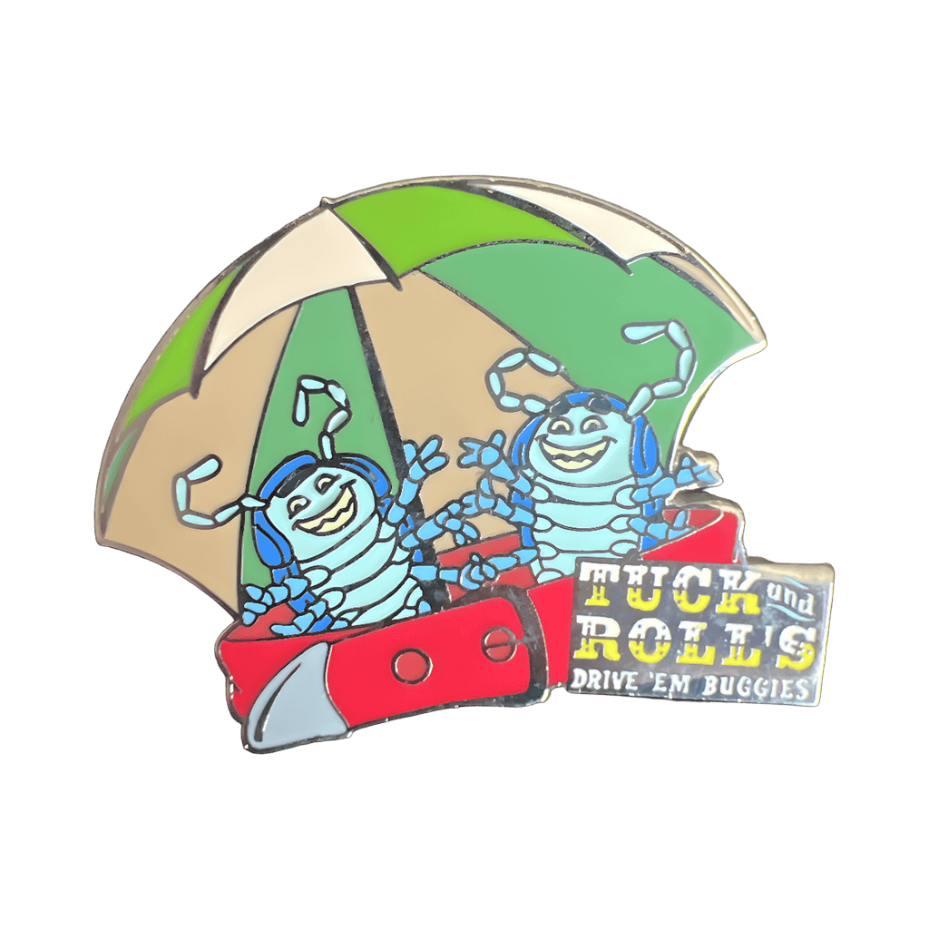 Tuck and Roll's Drive 'Em Buggies Disney pin