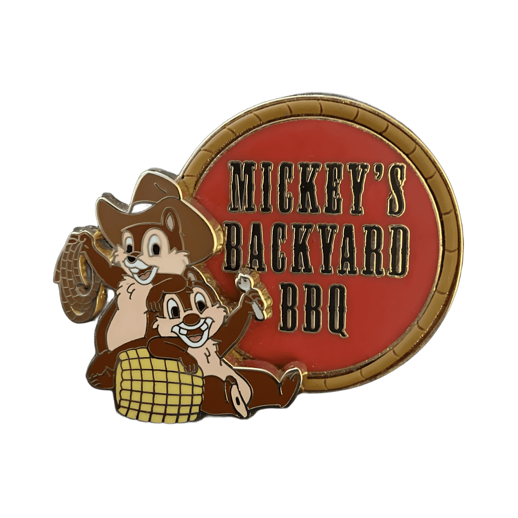 Chip and Dale - Mickey's Backyard BBQ Disney pin