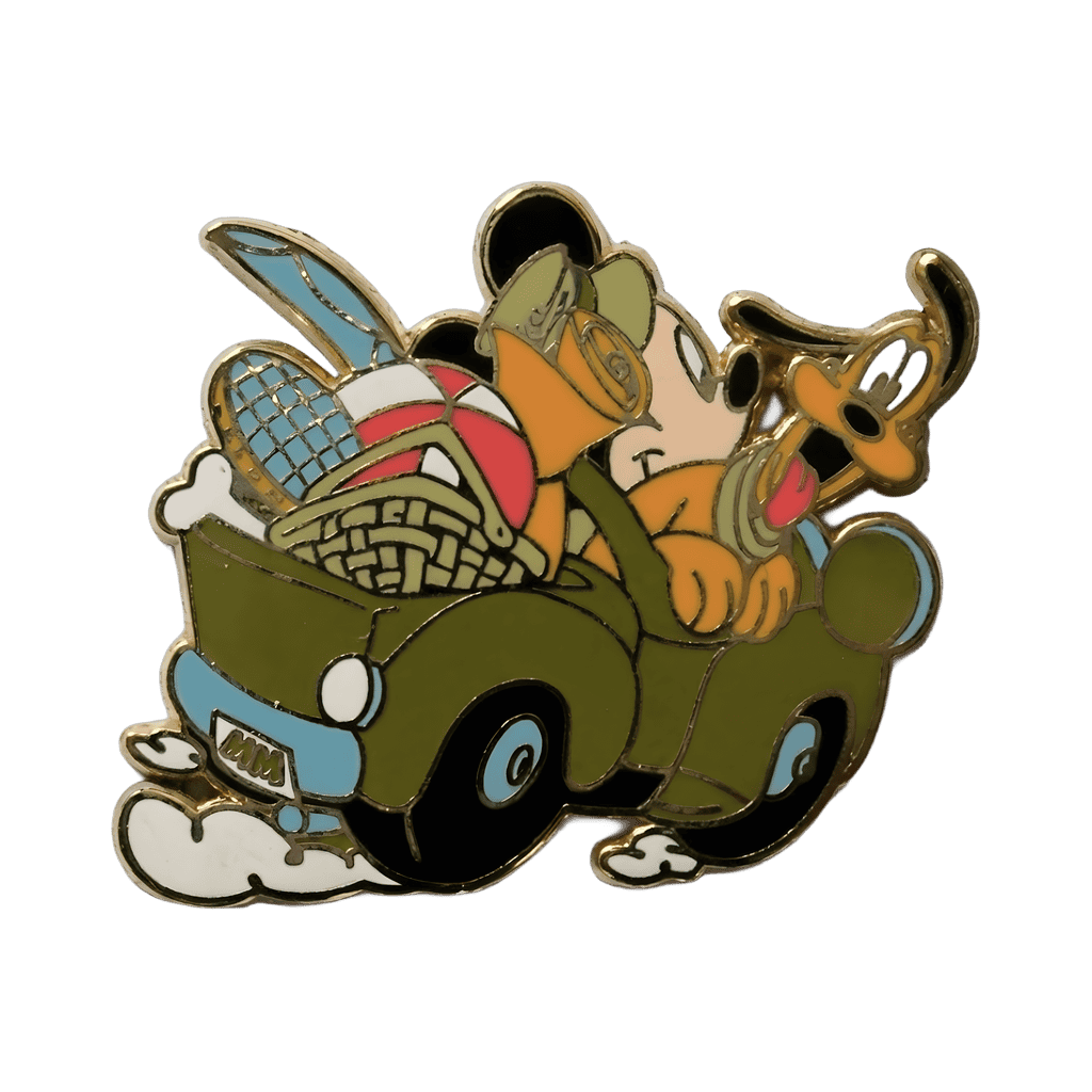 Mickey and Pluto - Gone Fishin' #4 Disney pin
