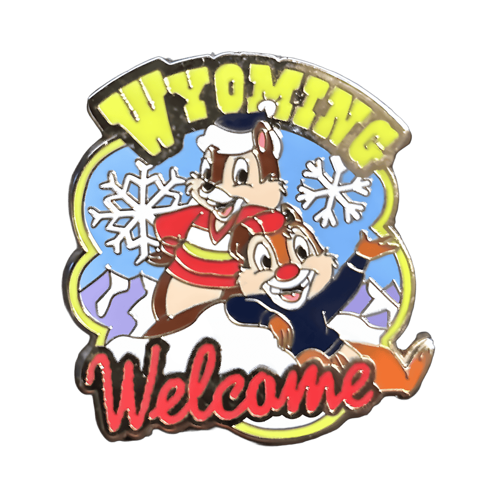 Wyoming Welcome Disney pin