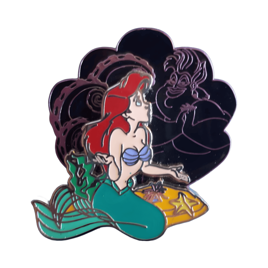 Ariel and Ursula Disney pin