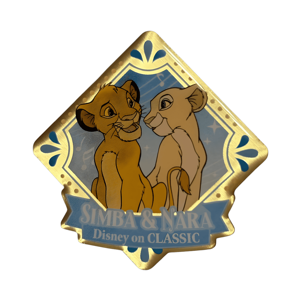 Simba and Nala Disney pin