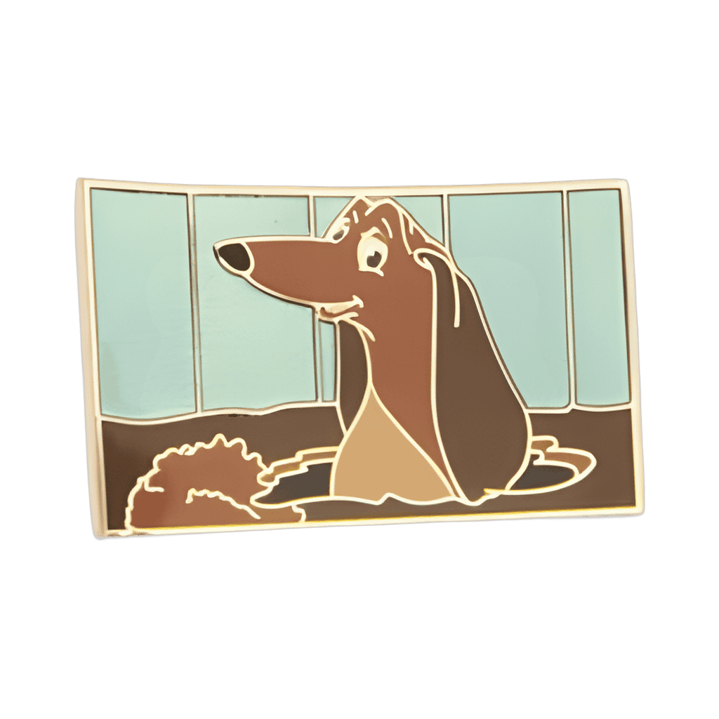 Dachsie Disney pin