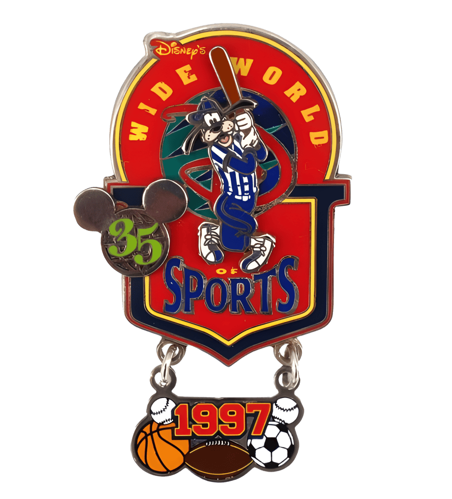 1997 - Goofy Disney's Wide World of Sports Complex Opens Disney pin