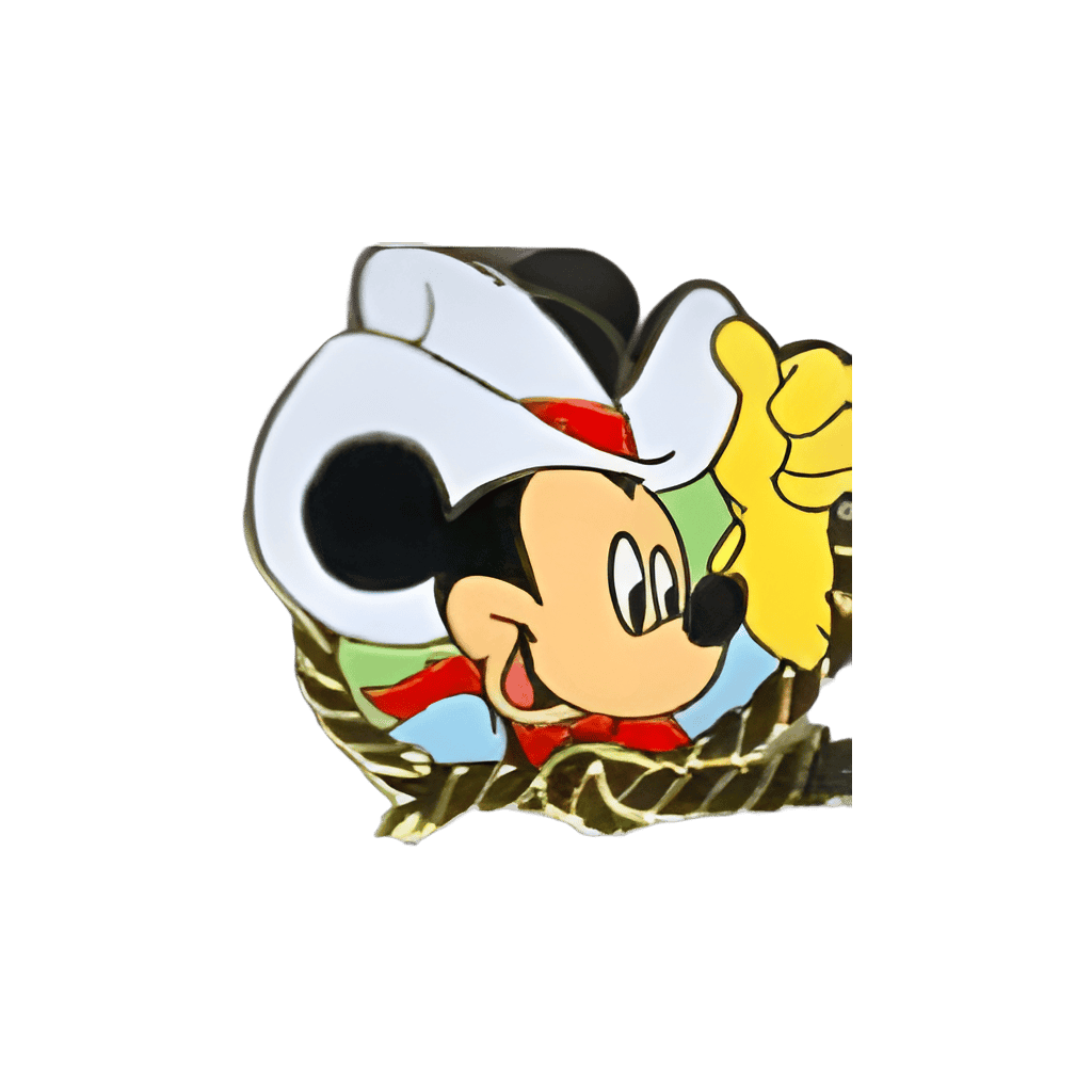 Mouse of the Golden West (Mickey Mouse) Disney pin