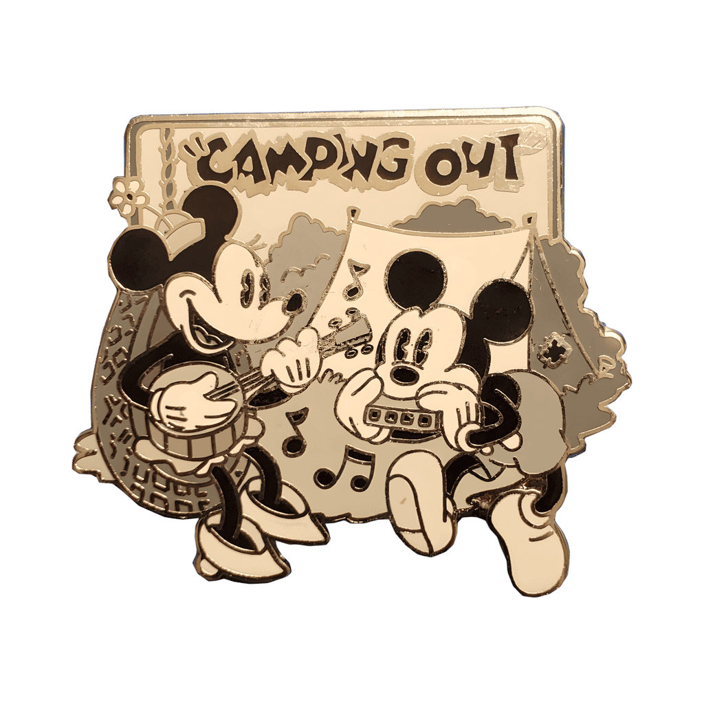 Camping Out Disney pin