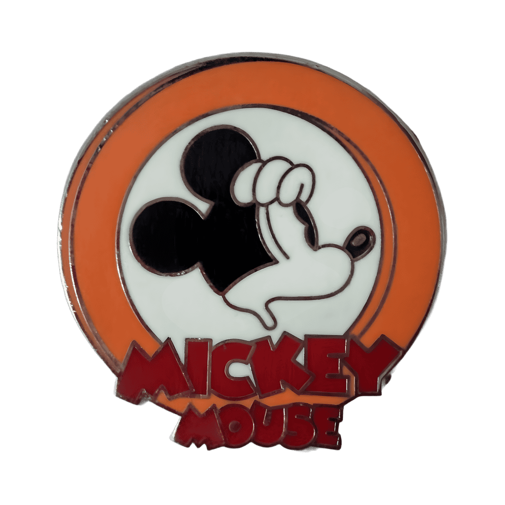 Orange Disney pin