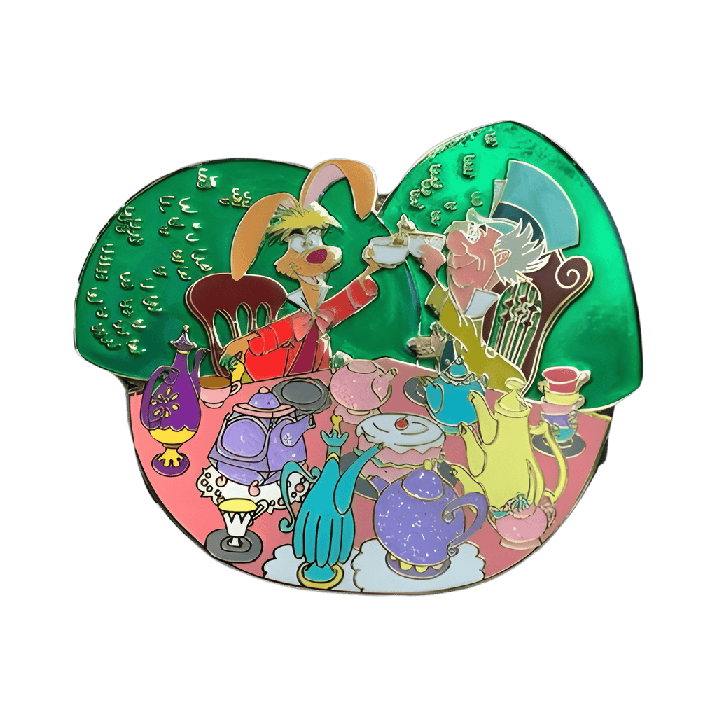 Mad Hatter and March Hare Disney pin