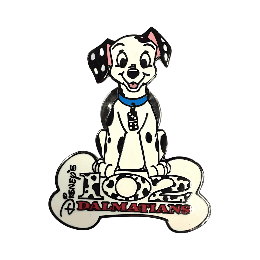 102 Dalmatians (Domino with Bone Logo) Disney pin