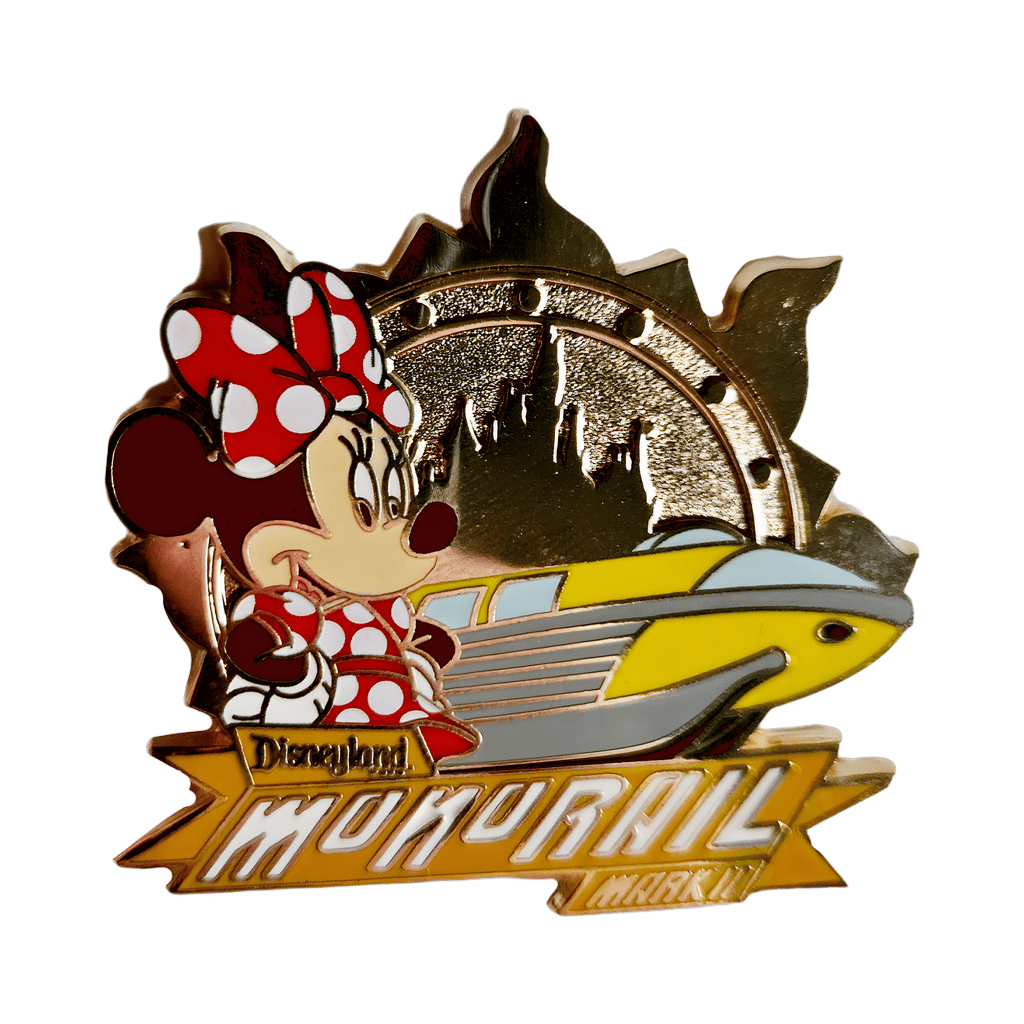 Minnie Monorail Disney pin