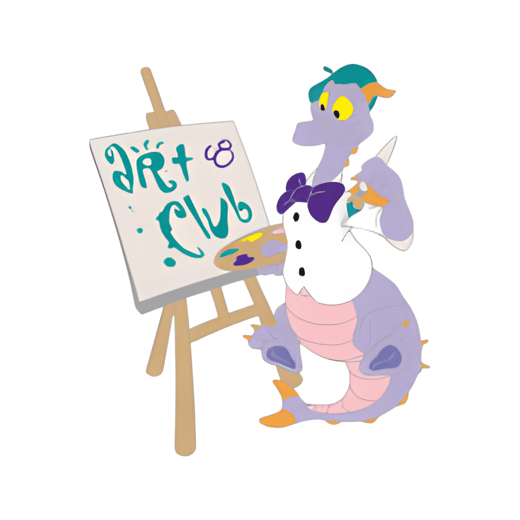 Clubs Framed Set Completer - Figment Disney pin