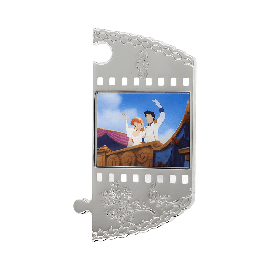 Ariel and Eric's wedding Disney pin