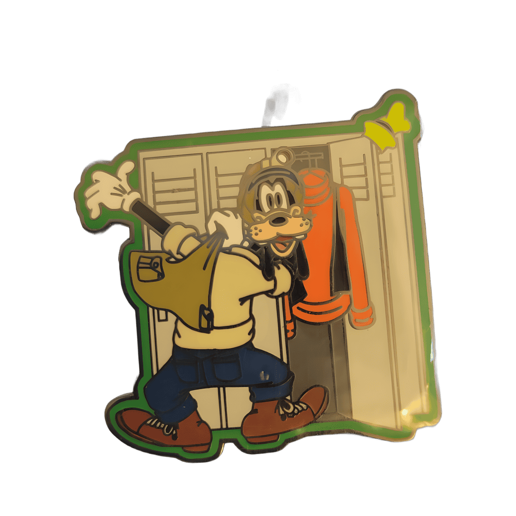 Goofy locker Disney pin