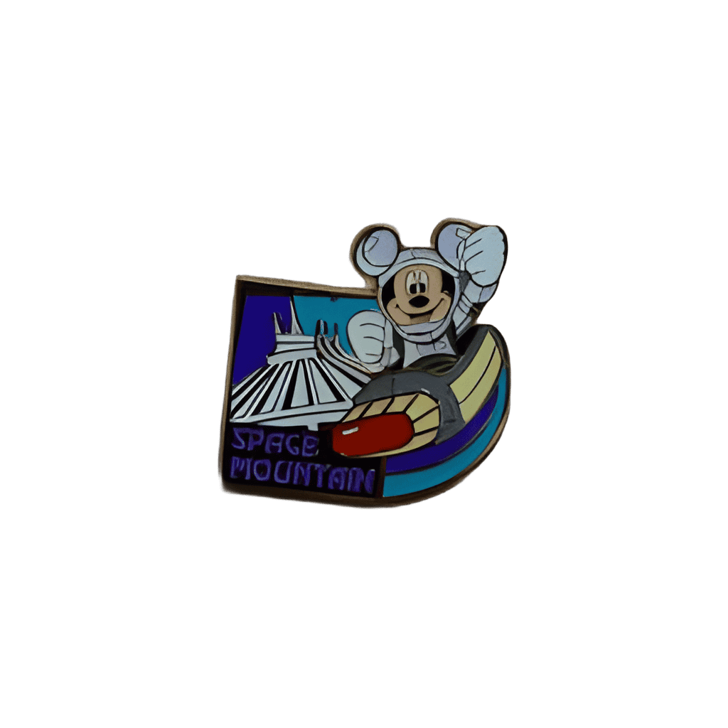 Space Mountain - Mickey Mouse Disney pin