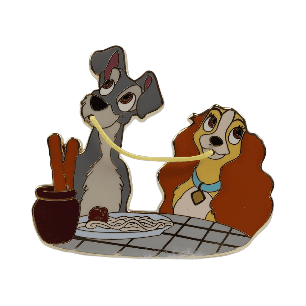 Lady and the Tramp Disney pin