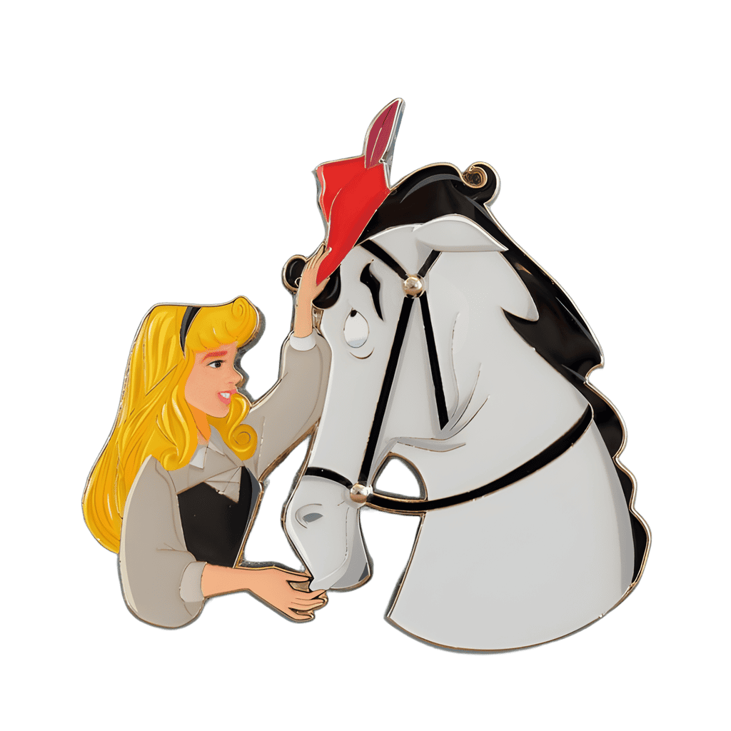 Briar Rose and Samson Disney pin