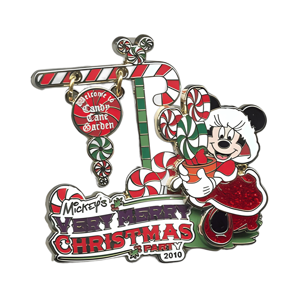 Minnie Mouse at Candy Cane Garden Disney pin