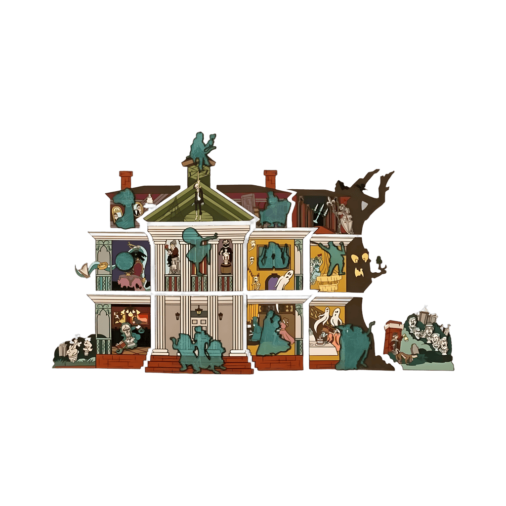 WDI - Haunted Mansion 50th Anniversary - Mystery Puzzle Set - Complete Set Disney pin