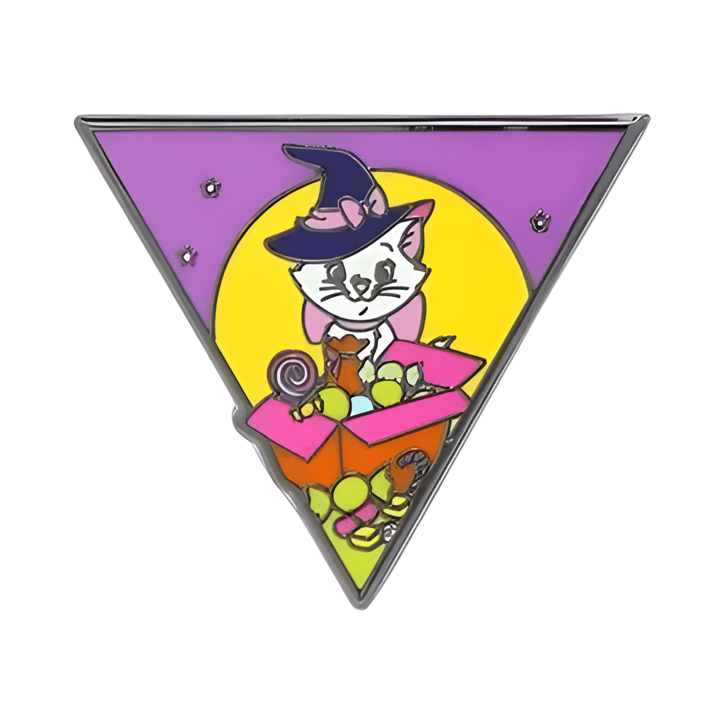 Marie on Halloween Disney pin