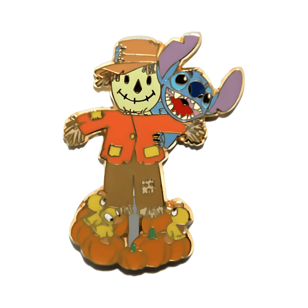 Stitch with scarecrow Disney pin