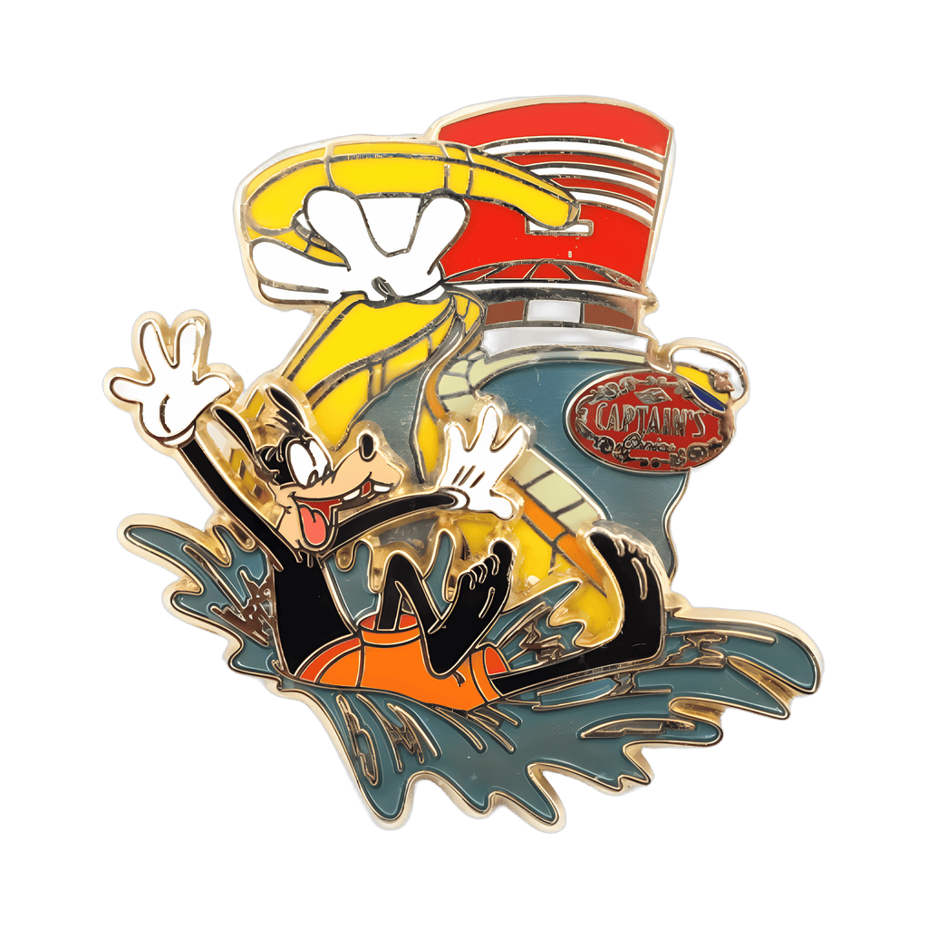 Goofy on the Wonder Disney pin