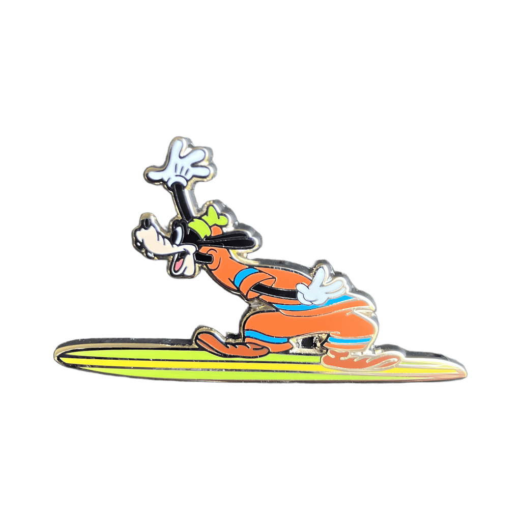 Goofy on Surfboard Disney pin