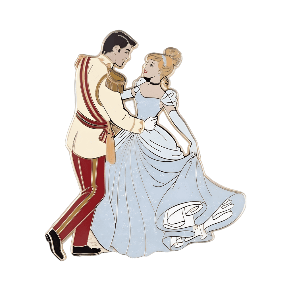 Cinderella and Prince Charming Disney pin