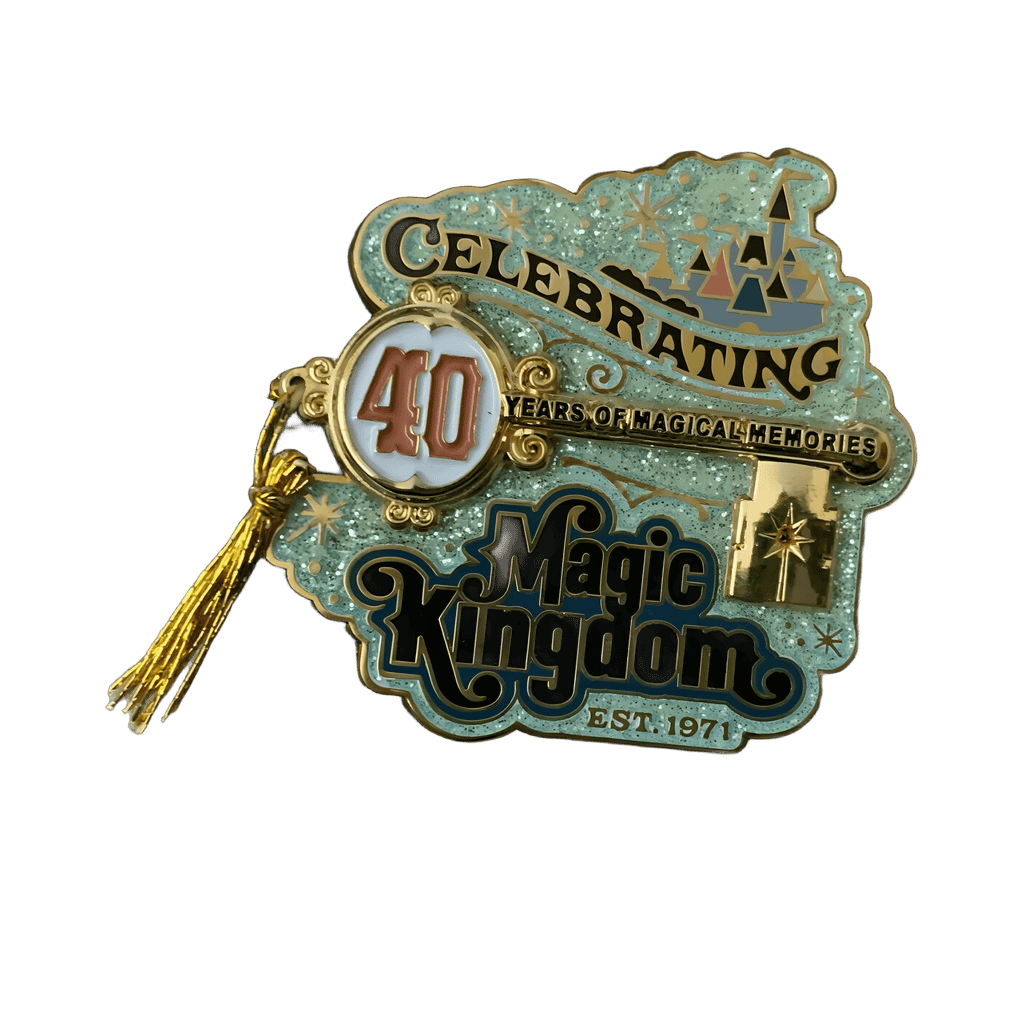 Celebrating 40 Years of Magical Memories Disney pin
