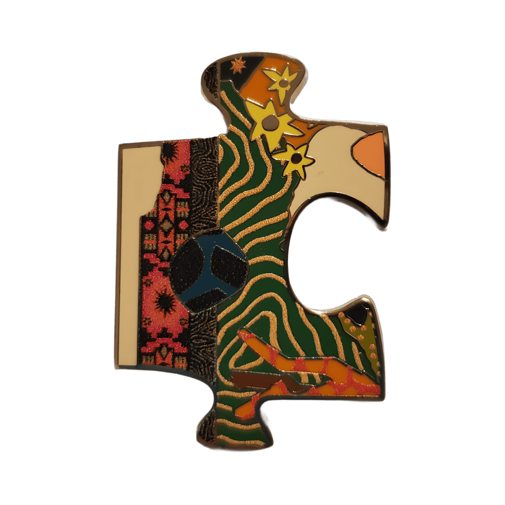 Left Middle Edge Disney pin