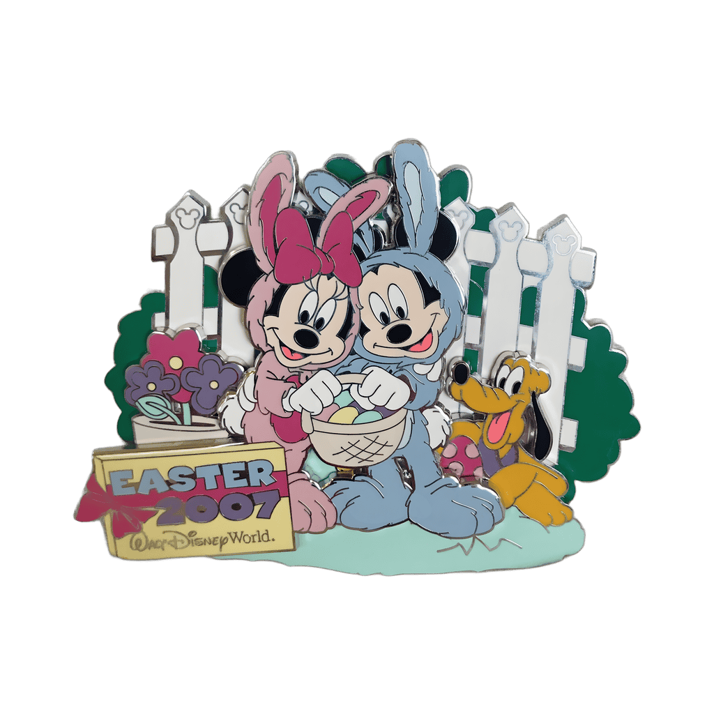 Mickey, Minnie, and Pluto Disney pin
