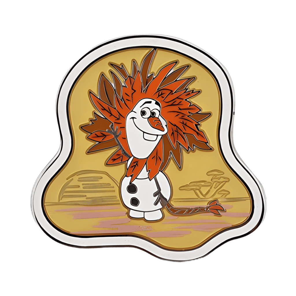 Olaf Presents as Simba Disney pin