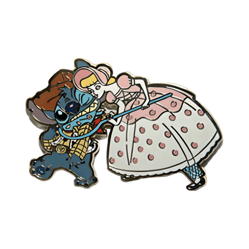 Stitch foolin Bo Peep Disney pin