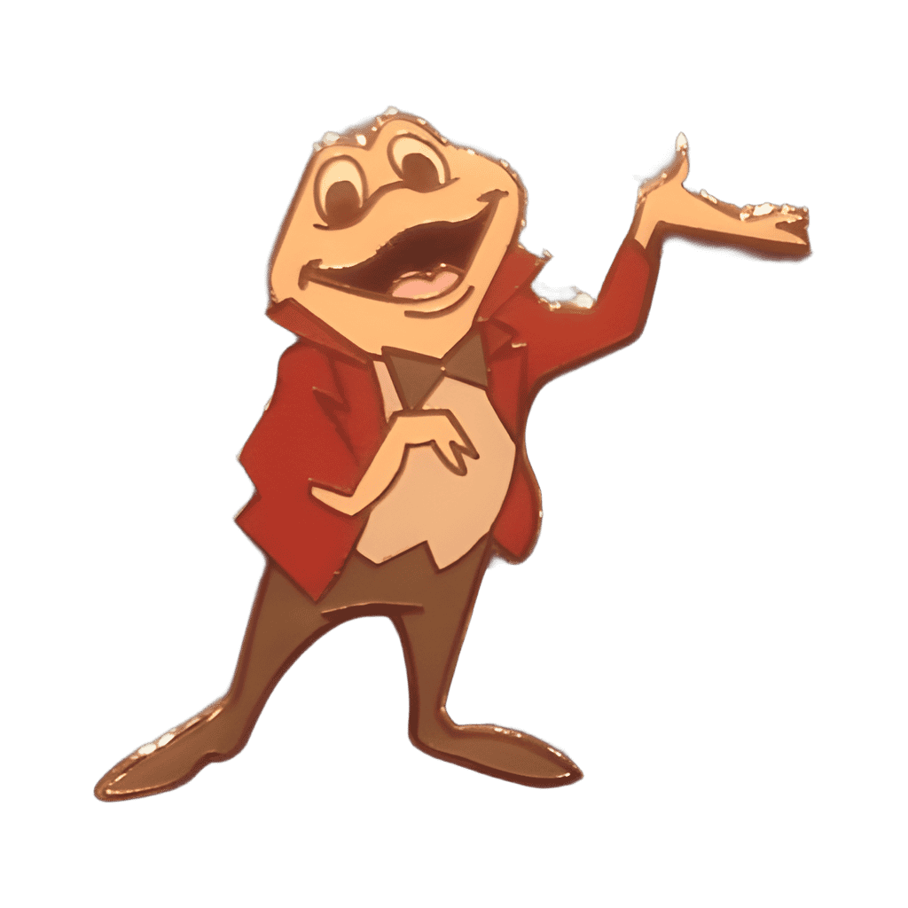Mr Toad Disney pin