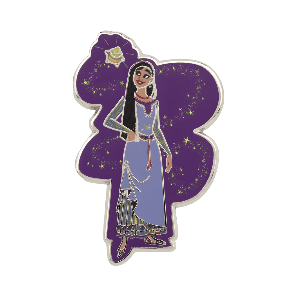Asha and Star Disney pin
