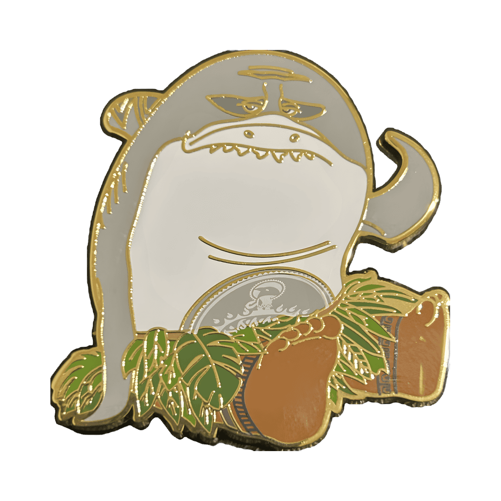 Maui Shark Head Disney pin