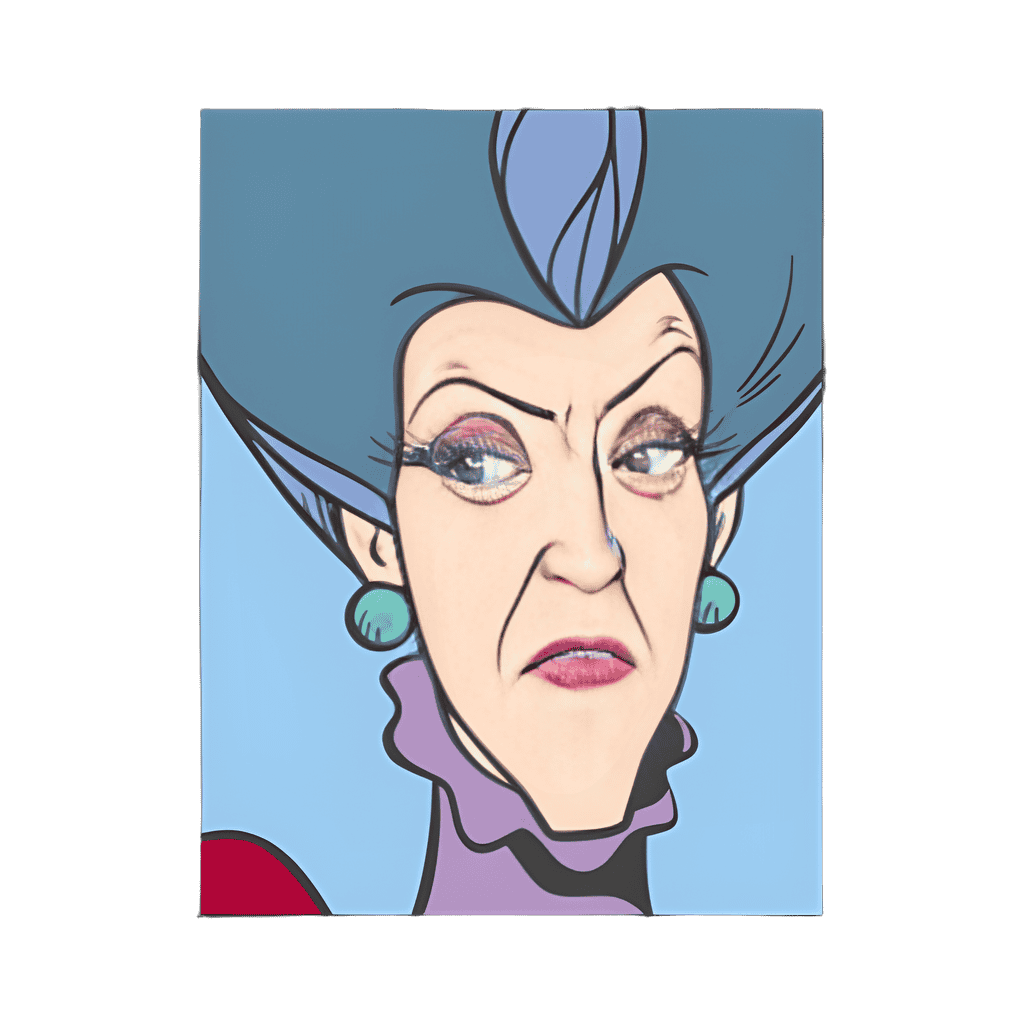 Lady Tremaine Square 4 Disney pin