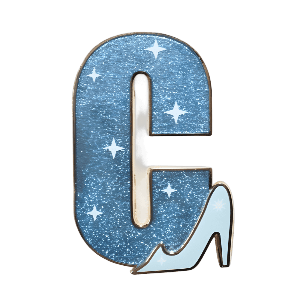 C is for Cinderella Disney pin