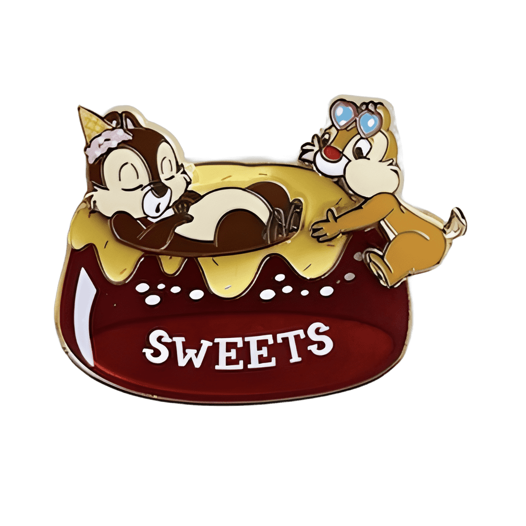 Chip and Dale Sweets Disney pin