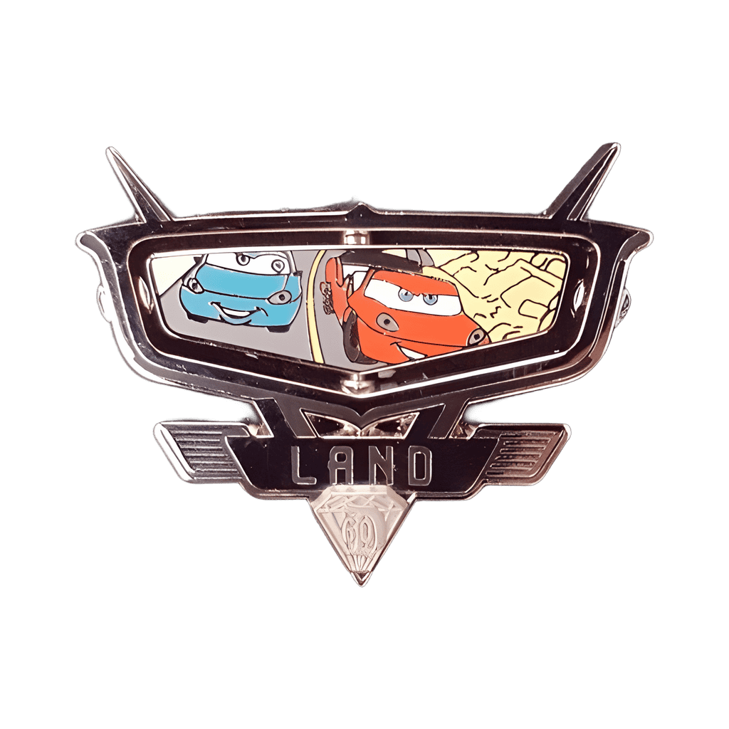 Cars Land - Radiator Springs Racers Spinner Disney pin