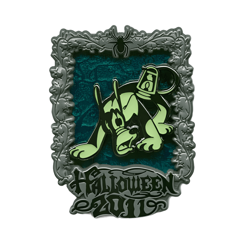 Pluto as Graveyard Dog Disney pin