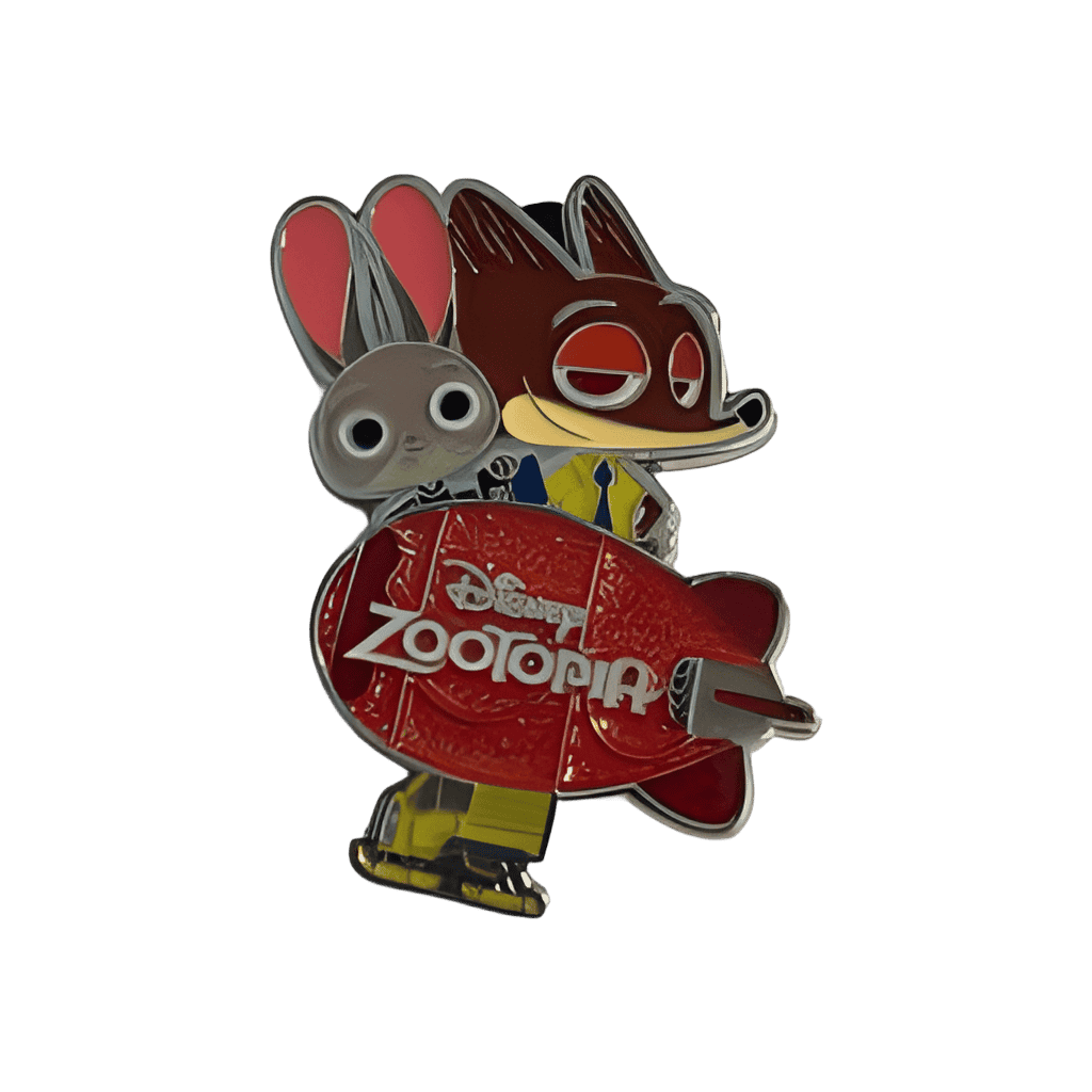 Nick and Judy Blimp Disney pin