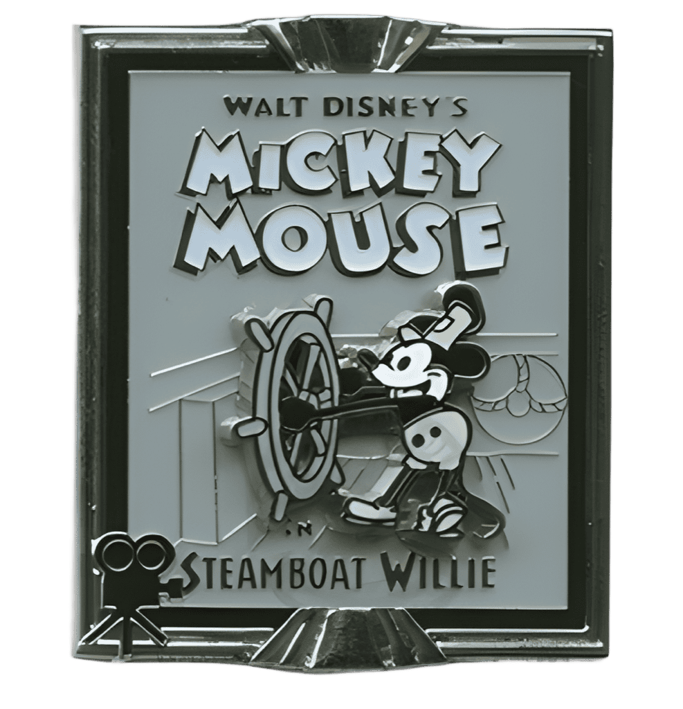 Steamboat Willie Disney pin