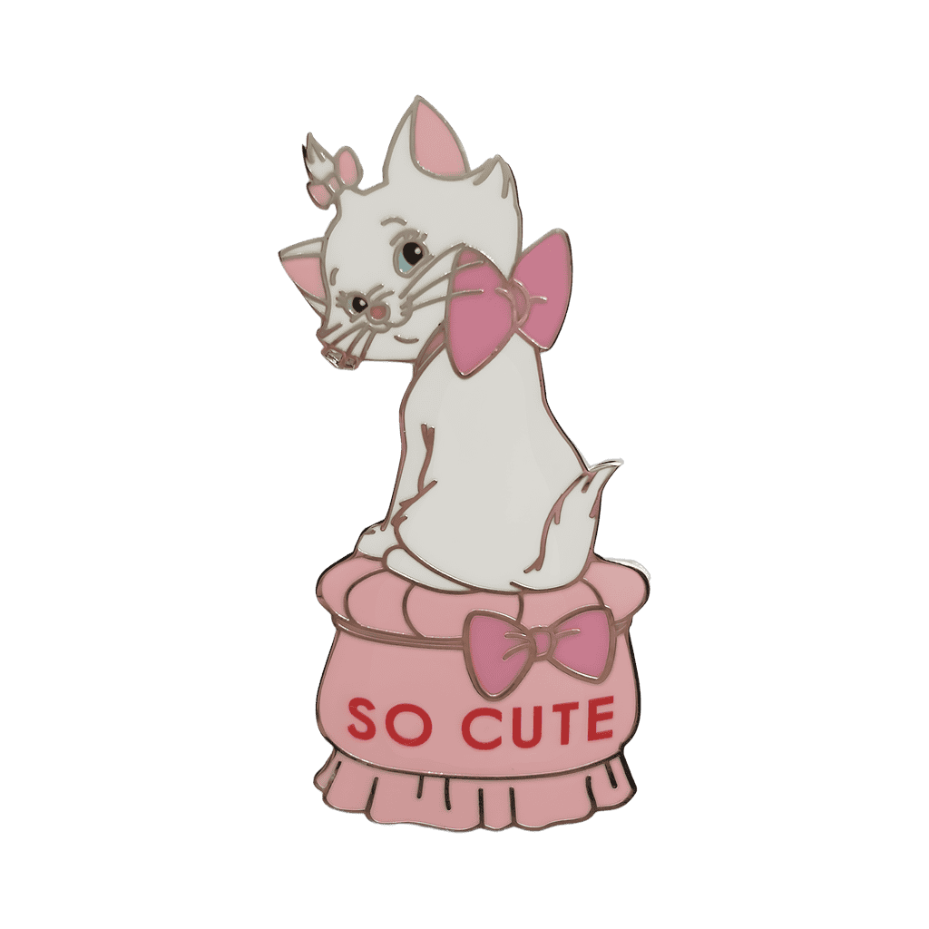 Marie on Cushion (So Cute) Disney pin
