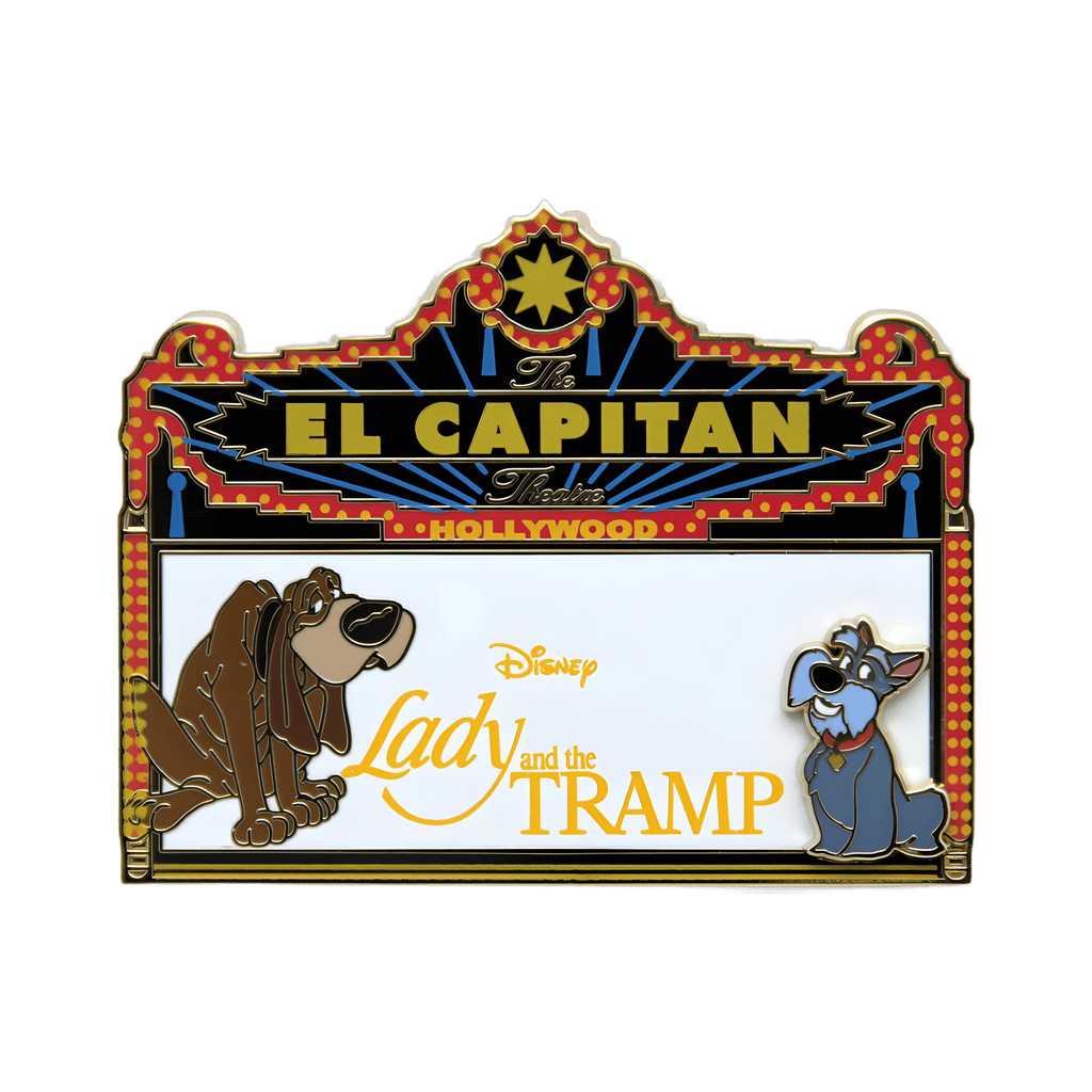 Lady and the Tramp #3 Trusty and Jock Disney pin