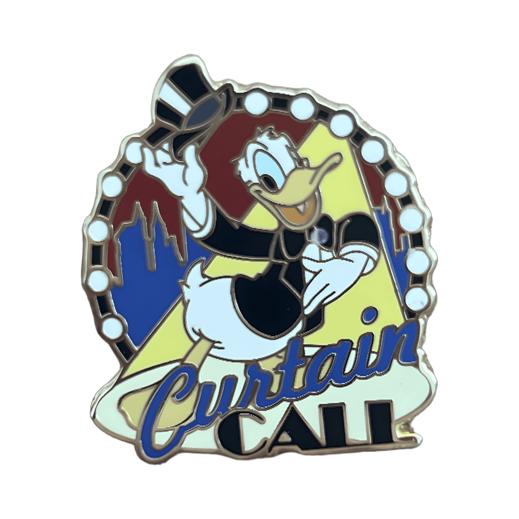Donald Curtain Call Disney pin